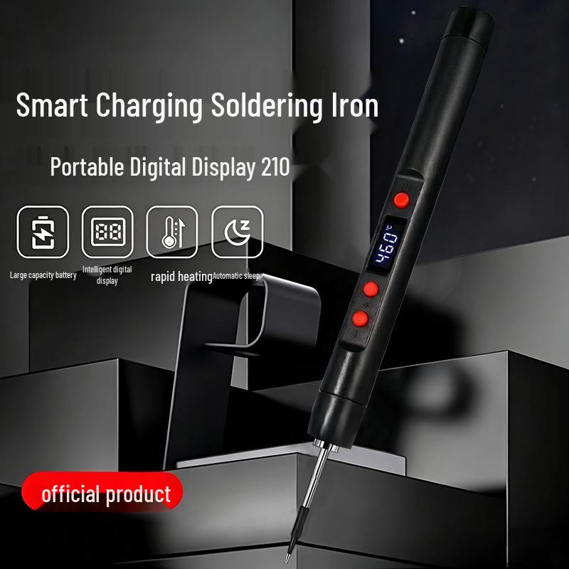 Portable USB Wireless Lithium Battery Soldering Iron - Compact and Convenient Repair Tool