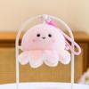 Ocean Series Plush Toy Bag Pendant - Girls' Aquarium Souvenir Gift