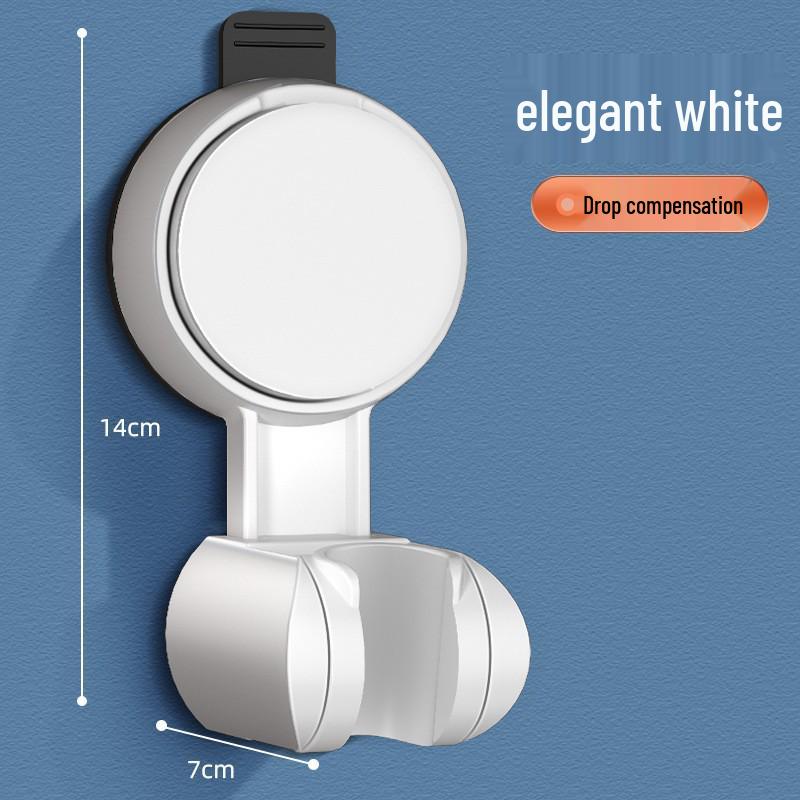 Punch-Free Adjustable Shower Head Wall Mount and Holder