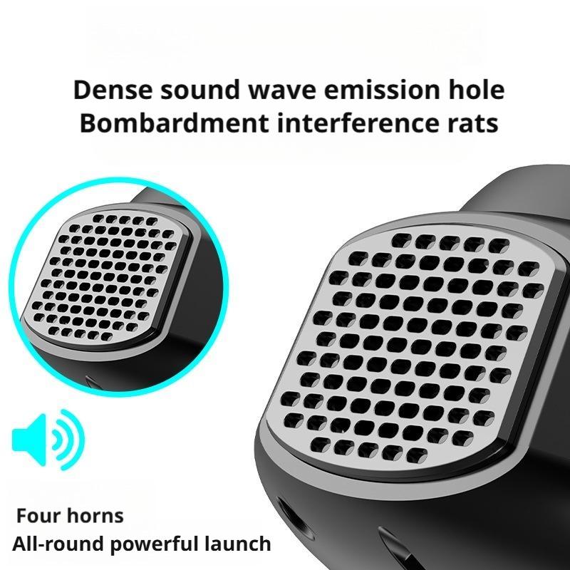 Ultrasonic Rodent Repellent 360Degrees Electronic Rat Repeller Plug-in Effectively Repel Flies Cockroaches Mosquitoes Mouse Trap