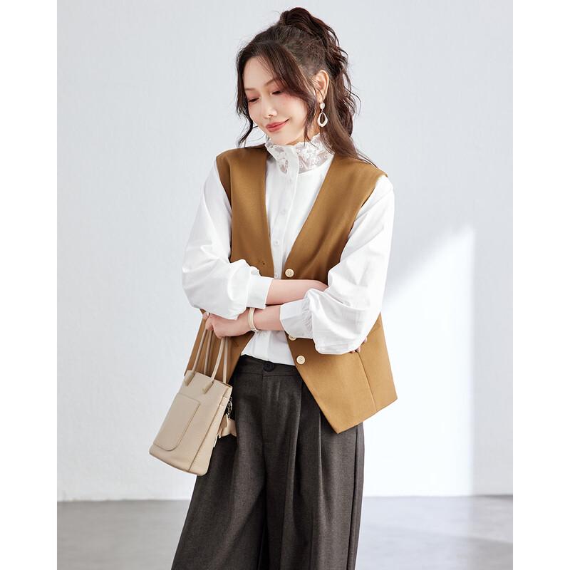 TERRE BLEUE Women's Short Suit Vest