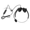 Wired Noise Reduction Binaural Business Headphone with Mic for Call Center Customer Service