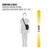 carhartt Crossbody Zip Sling Zipper Basil Bag, Durable, Adjustable, Bag, Closure, Unisex,