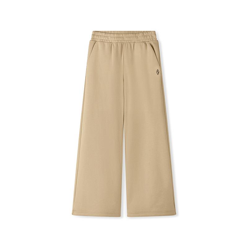 Skechers Casual Simple Warm Comfortable Loose Knit Sports Pants Women bottoms L425W007-028R S