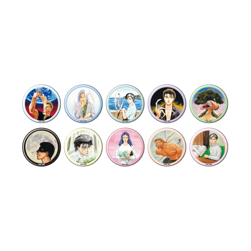 Паразит 01 Цветная версия. [Официальная иллюстрация] Набор значков-пинов (10 шт.)