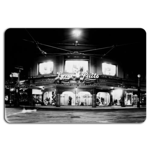 

Lone Suits Iconic Nighttime EleganceAluminumtin sign 20x30cm（7.8x11.8inch）