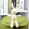 Jouet en peluche super doux en coton PP résistant à l'usure pour bébé fille, poupée lapin apaisante, jouet pour bébé pour la maison