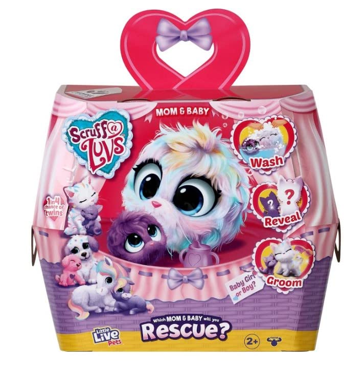 

Little Live Pets Scruff a Luvs Пастельные питомцы Мама и малыш Little Live Pets Loves Пастельные питомцы Мама и малыш [Б/у]
