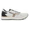 Mizuno RC-03 Lace-Up Fabric Non-Slip Wear-Resistant Breathable Low-Top Casual Running Shoes Men Sneakers White Black J1CR220052
