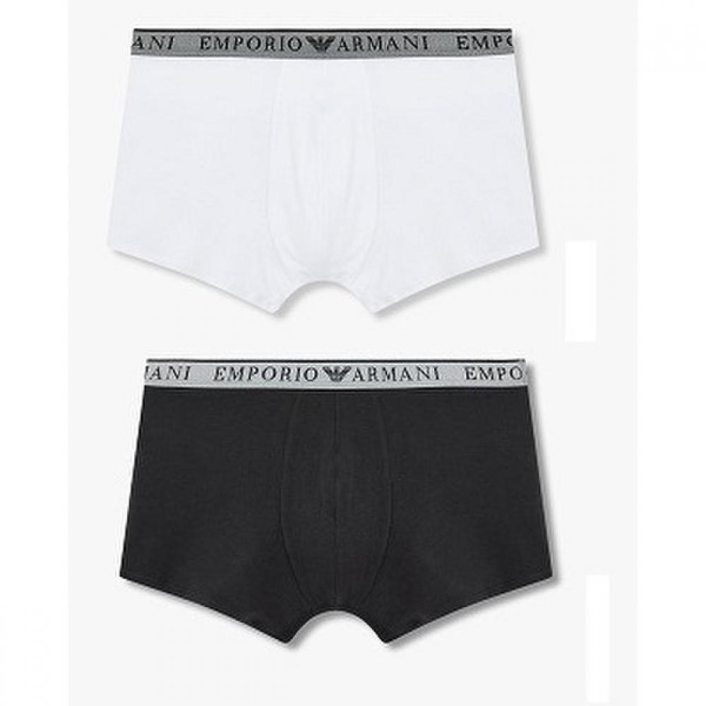 Emporio Armani Мужской Хлопковый Лонгсэт с Полосками 2 типа S(95)