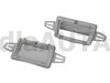 Mercedes W210 E-Class 95-03 Sun Visor Mirror Clip Set of 2 Pieces