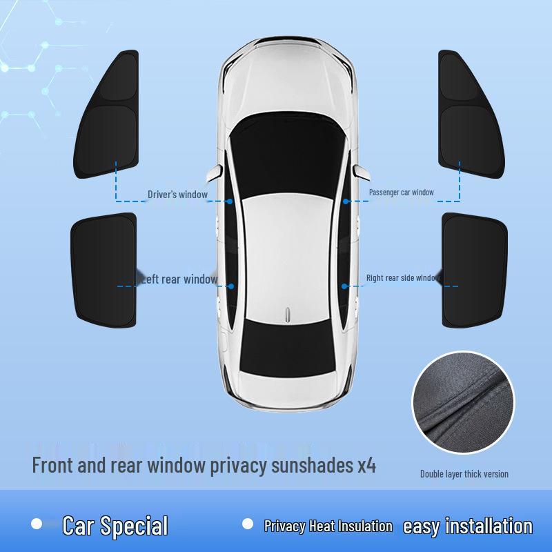 Geely Galaxy E5 Sonnenschutz Sichtschutzvorhang für Frontscheibe (Passend für L7/L6/Xingyue/Xingrui/E8)