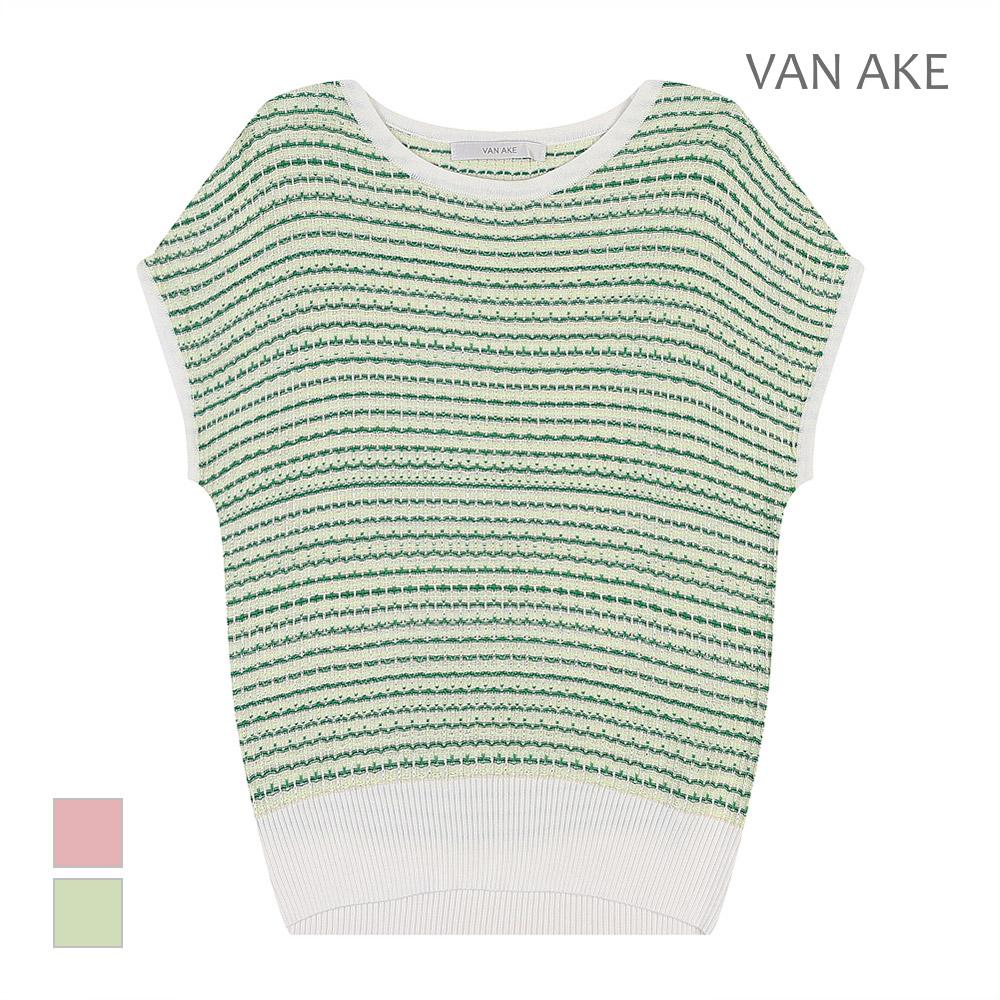 VANAKE Fine Pattern Sleeveless Knit_Vb38Ktq305Z