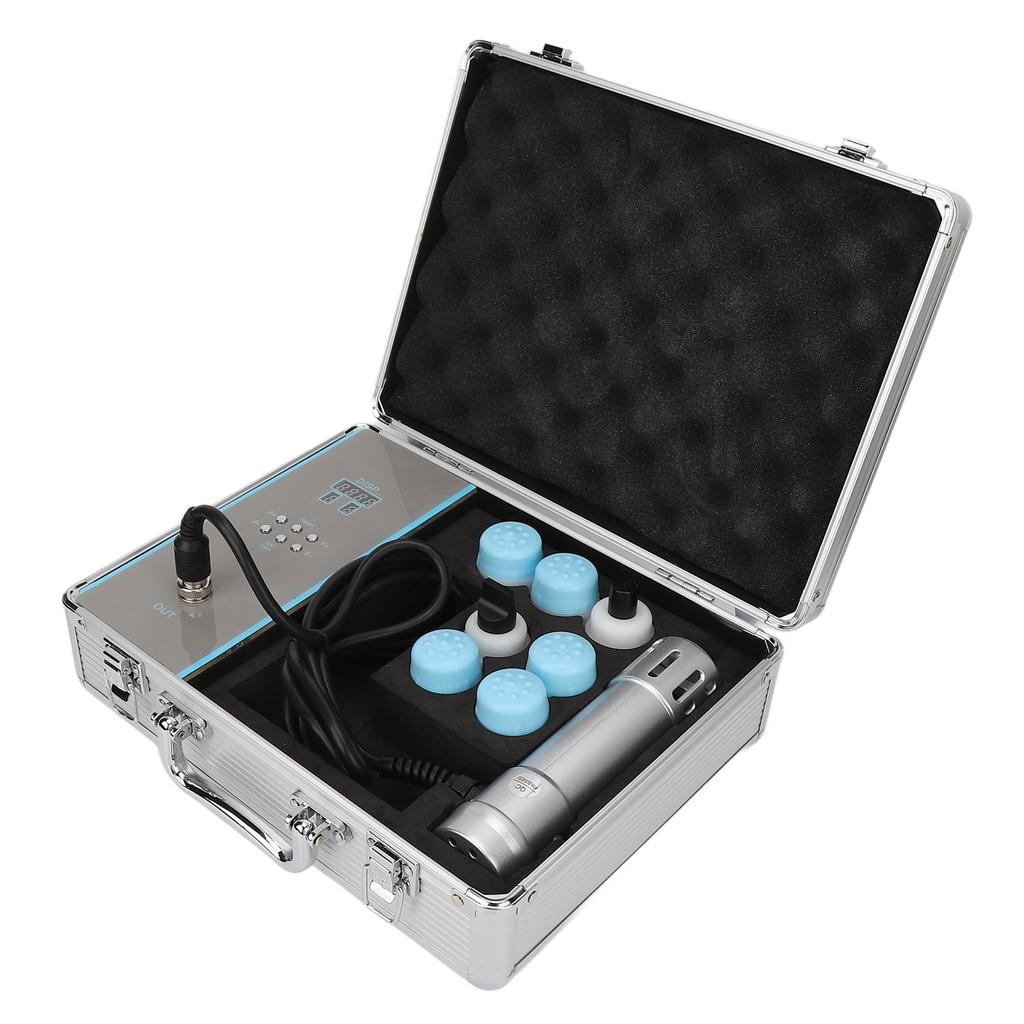 Shockwave Therapy Machine ED Therapy Machine Professional ESWT Shockwave Therapy Machine Silver