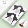 100 Pcs Polymer Gel Nail Extension Paper Forms, Butterfly Square Horseshoe Nail Guide Molds for Salon and Home Use
