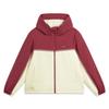 Windproof And Water-Repellent Hooded Color-Block Cotton Jacket Women Jackets AJMW084-3