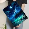Dreamy Lighthouse Moonlight Seascape Metal Iron Painting Home Wall Decor Modern Art