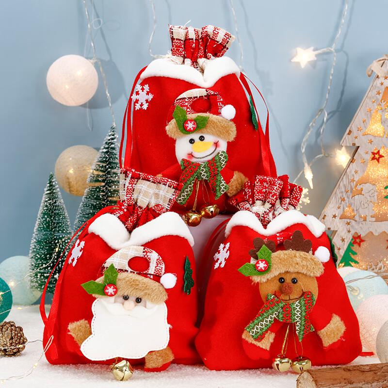 

Christmas Bell Gift Bag Set (3 Pcs)
