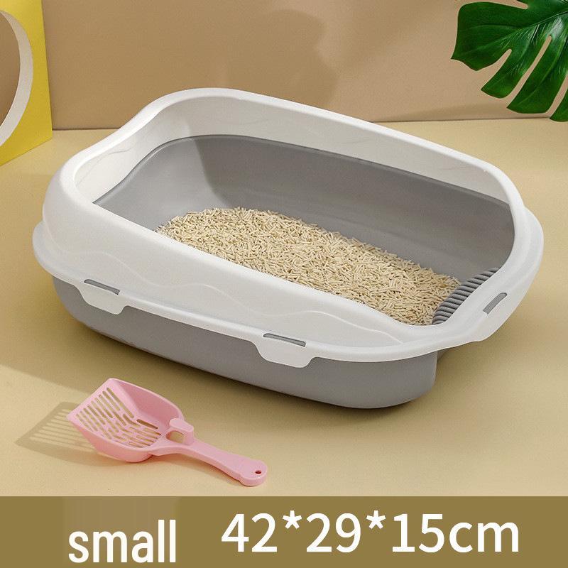 

Очень большой брызгозащищенный лоток для кошачьего туалета с контролем запаха Pet Supplies