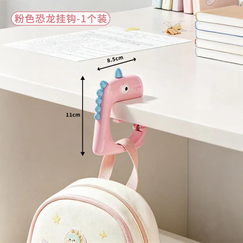 Backpack Hook for Elementary School Desks—No-Drill, Scar-Free Hook Designed for School Desks—Side Hook for Attaching to Desks
