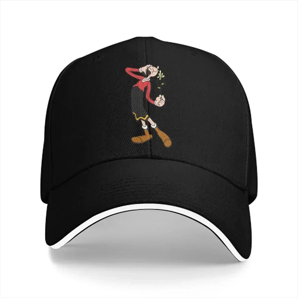 Flower Baseball Cap Unisex Hats Visor Protection Snapback the Sailor Popeye Gifts Caps
