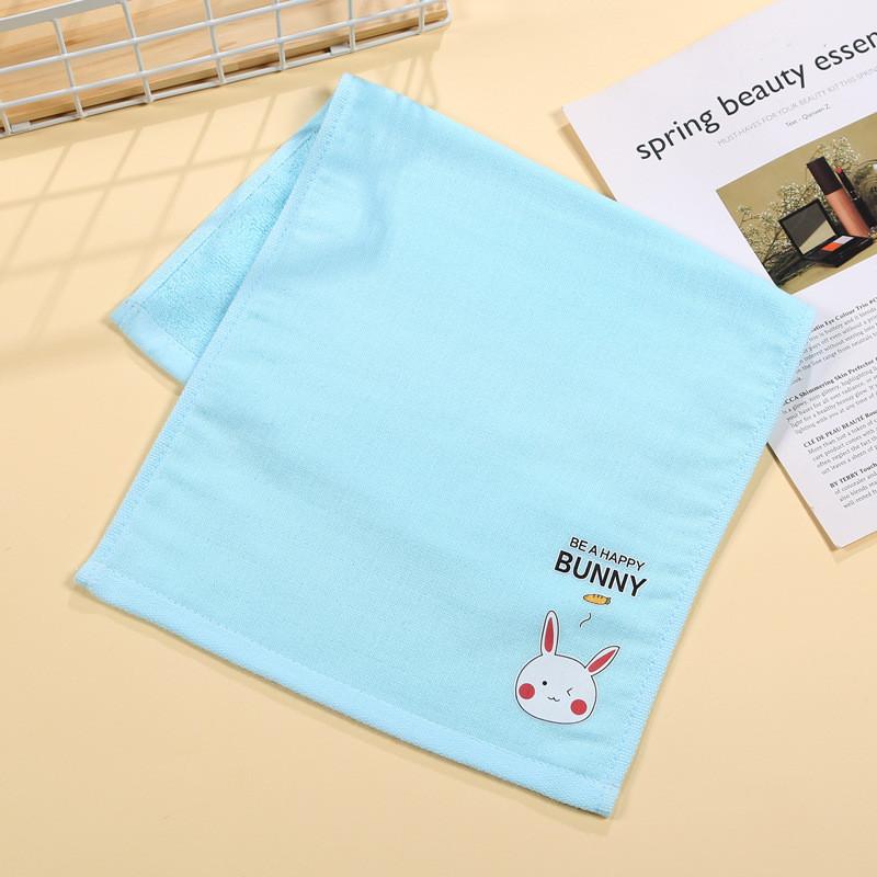 

1Pc 25x50cm Cartoon Animal Printed Gauze Cotton Children Wash Face Wipe Hand Towel Bathroom Tool 25x50cm