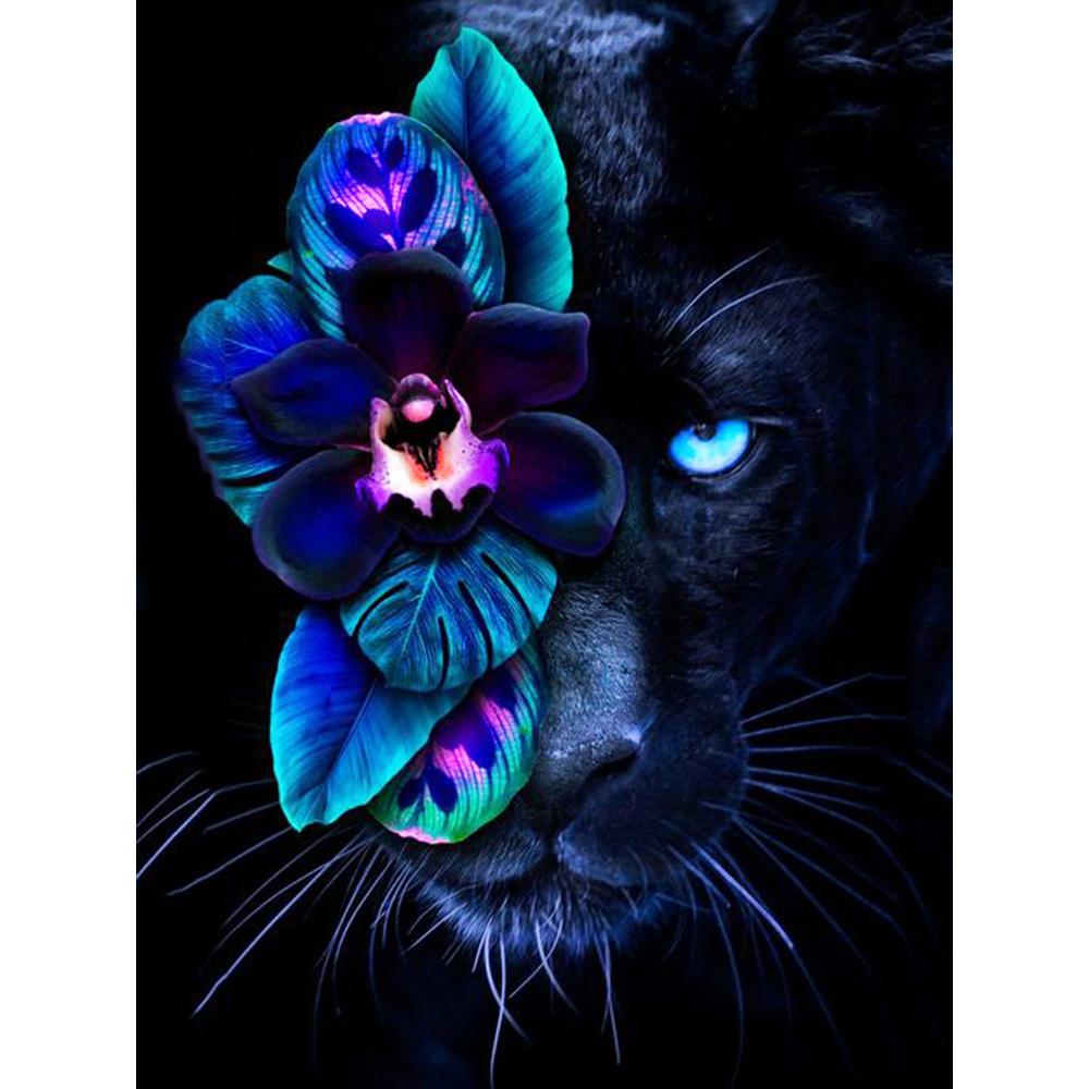 5D Diamond Painting Flower Animal Tiger Fox Flamingo Home Decoration Full Square&Round Diamond mosaic embroidery Cross stitch
