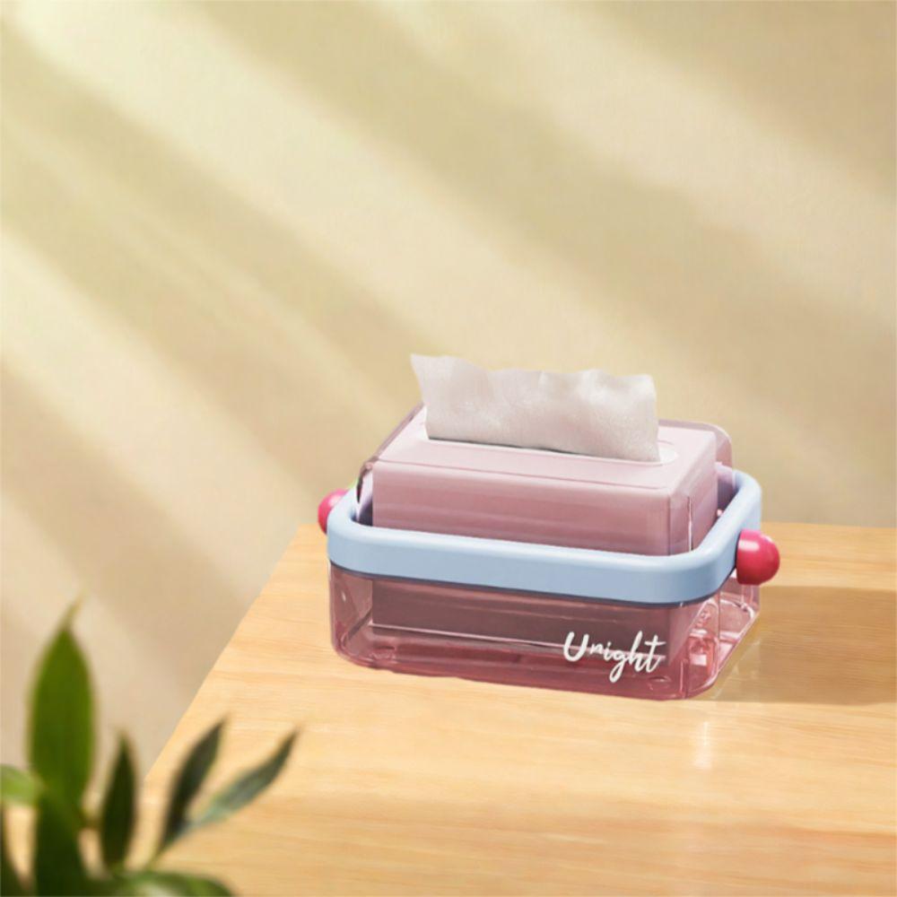 Large Capacity Tissue Storage Box Plastic Tissue Holder Modern Napkin Holder  Bathroom