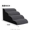 Dog Stairs Non Slip Washable Pet Steps for Elderly Dogs to Climb Sofa Bed with Removable Cover
