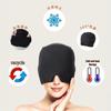 Solid Gel Headband: Hot & Cold Compress for Migraine Relief, Eye Mask, and Facial Cooling