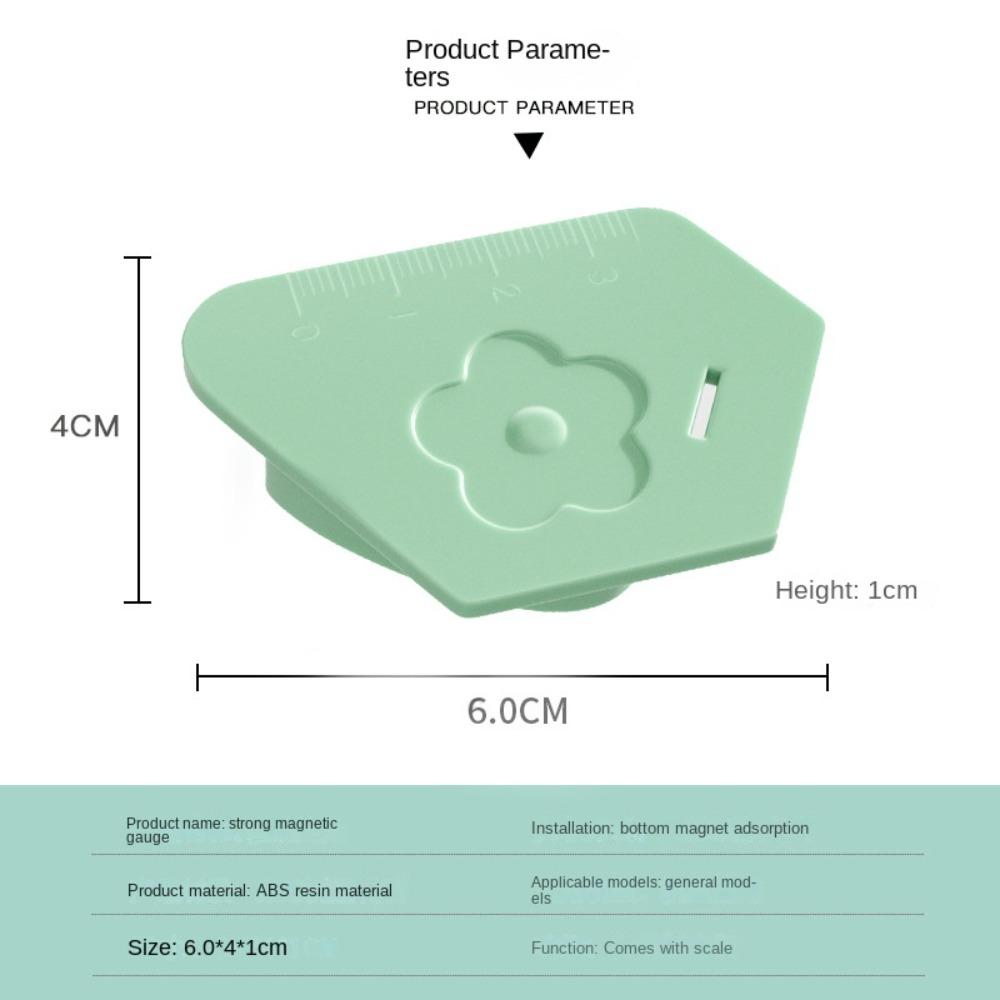 Anti-Slip Grip Fabric Edge Blocking Too Locking Multi Purpose Polygon Strong Magnetic Suction with Scale Anti-Curling