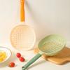 Heat Resistant Slotted Spoon Long Handle Cooking Strainer Spoon Skimmer Food Filters Spoon  Noodle