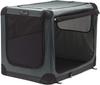 Tetra FIRSTRAX Soft Crate N2 Gray XL Size The First Pet Crate To Be Certified As a Recommended Disaster Prevention Product Compact and Easy To