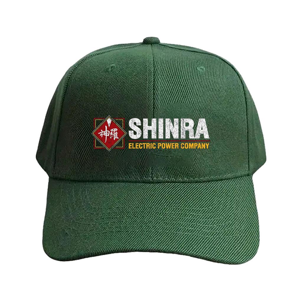 Shinra Electric Power Company Caps Summer Adult Baseball Cap Adjustable with Curved Brim Duckbill Hat Protection Sun Hats