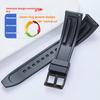 For Omega fossil Citizen Tag Heuer Rolex silicone watchband Quick release rubber strap 20mm 22mm 24mm men Yellow white bracelet