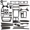 For Mercedes Benz C Class W204 C180 C200 2007 2008 2009-2013 Accessories Carbon Fiber Car Interior Gear Door Lift Trim Sticker