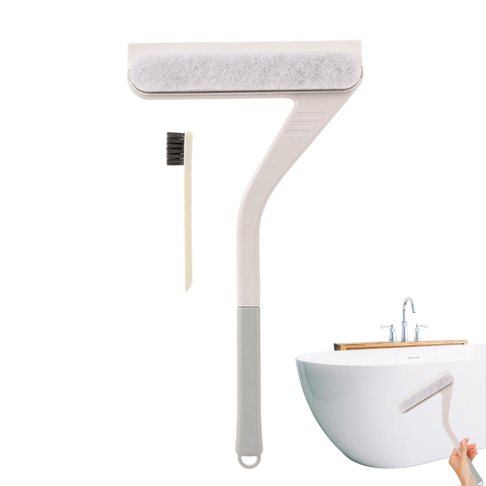 Shower Squeegee For Glass Doors Multipurpose Hangable Cleaning Squeegee Space Saving Window Cleaning Tool For Glass Doors Car