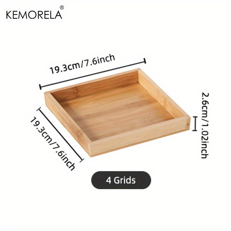 Bamboo Wooden Rectangular Tea Tray Solid Wood Tray Tea Cup Trays Stand Tray Wooden Hotel Dinner Plate Storage Tray Tableware