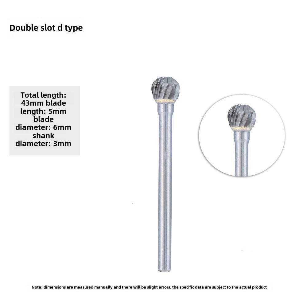 Rotationsfeile aus Hartmetall und Wolframstahl, Schleif- und Fräser für Holzgravuren