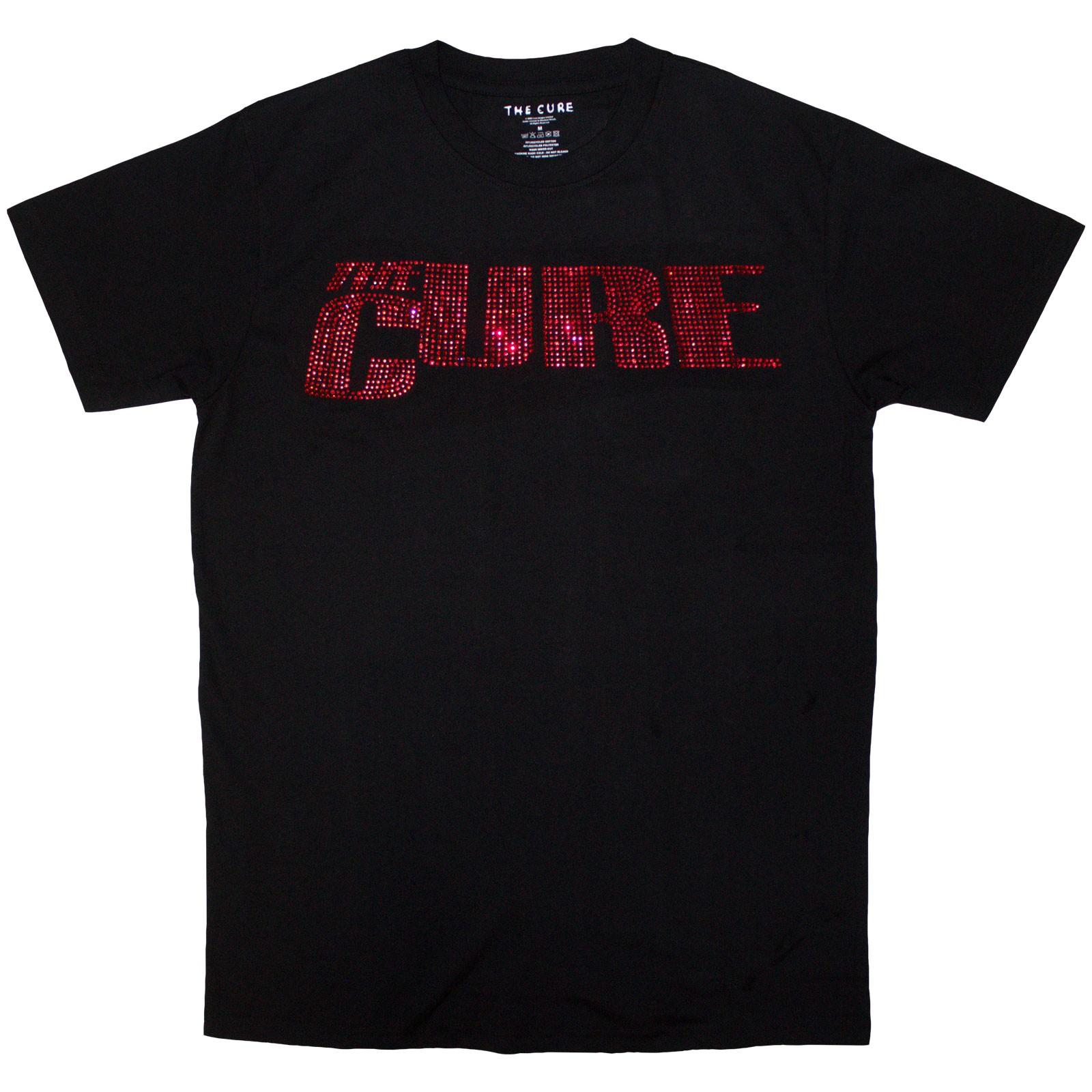The Cure Diamante Band Logo T Unisex T-Shirt S