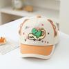 Children's 3D Cartoon Dinosaur Car, Star AIR Printed Baseball Cap with Multi- Brim and Edge, Suitable for Outdoor Play