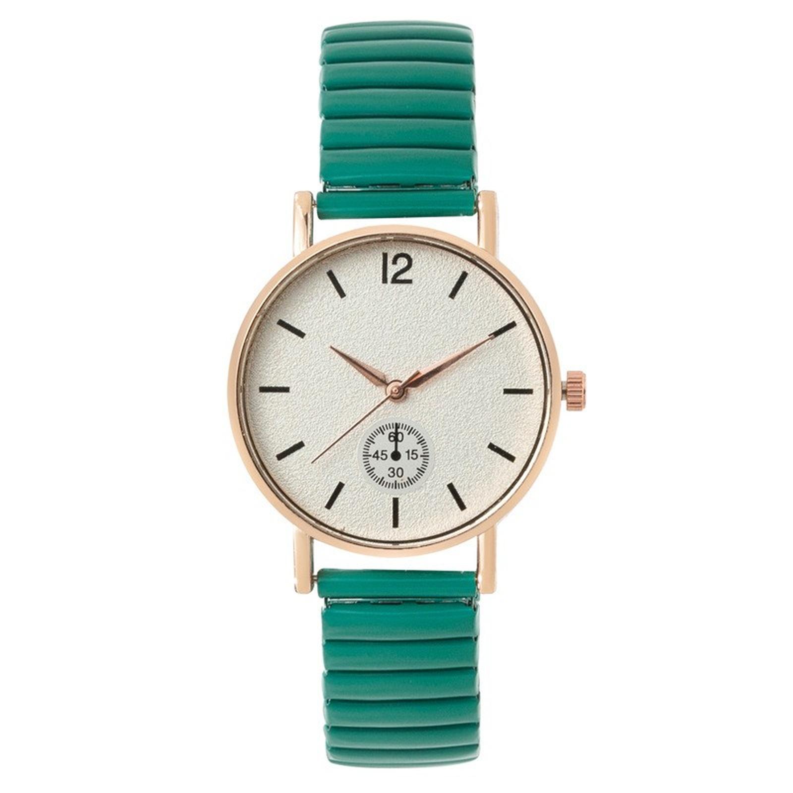 

Women Fashion Leather Watch One Size зелений