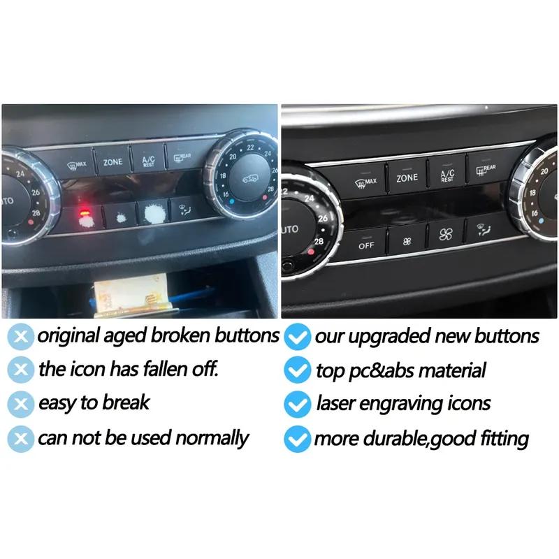 Complete Car Console AC Heater Climate Control Button For Mercedes Benz ML GL GLE GLS G W166 X166 W292 W463 ML350 ML550 GL350