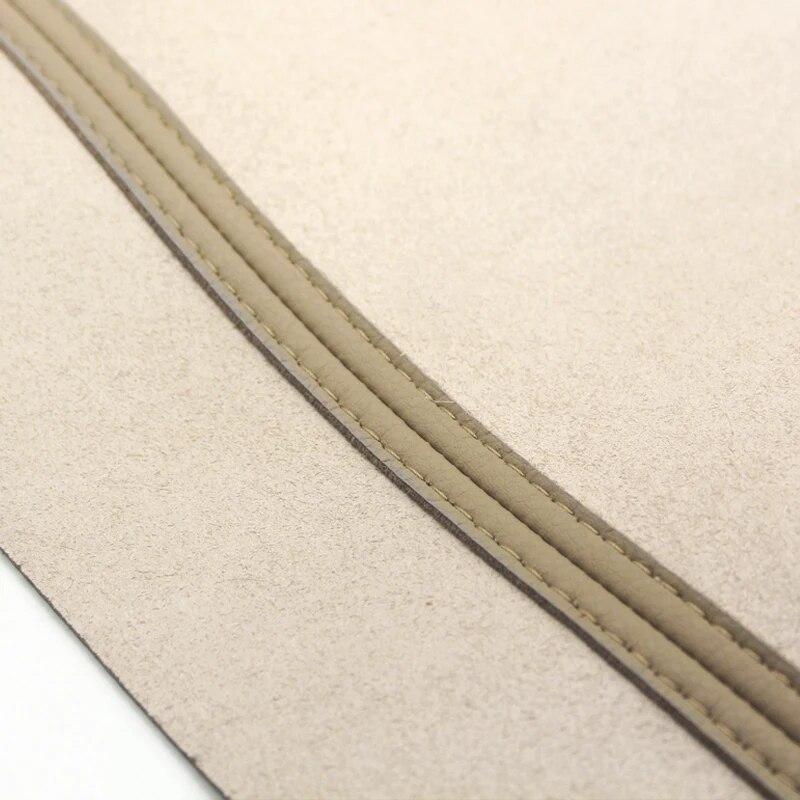 Couvre-accoudoir en cuir beige pour Dodge Charger 2011 2012 2013 2014 2015 2016 2017 2018 Avant 2 portes Garniture de recouvrement de panneau d'accoudoir