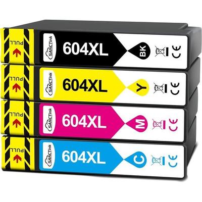 604Xl Kompatibilní Inkoustová Kazeta Náhrada Pro Epson 604 Xl Pro Epson Expression Home Xp-2205 Xp-4200 Xp-3200 Xp-3205 X[u356]