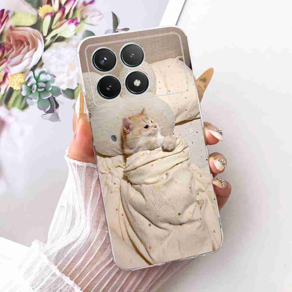 Cartoon Design For Redmi K70 5G 23113RKC6C Case Luxury Fashion Silicone Shell For Redmi K70 K70 Pro 23117RK66C TPU Back Cover