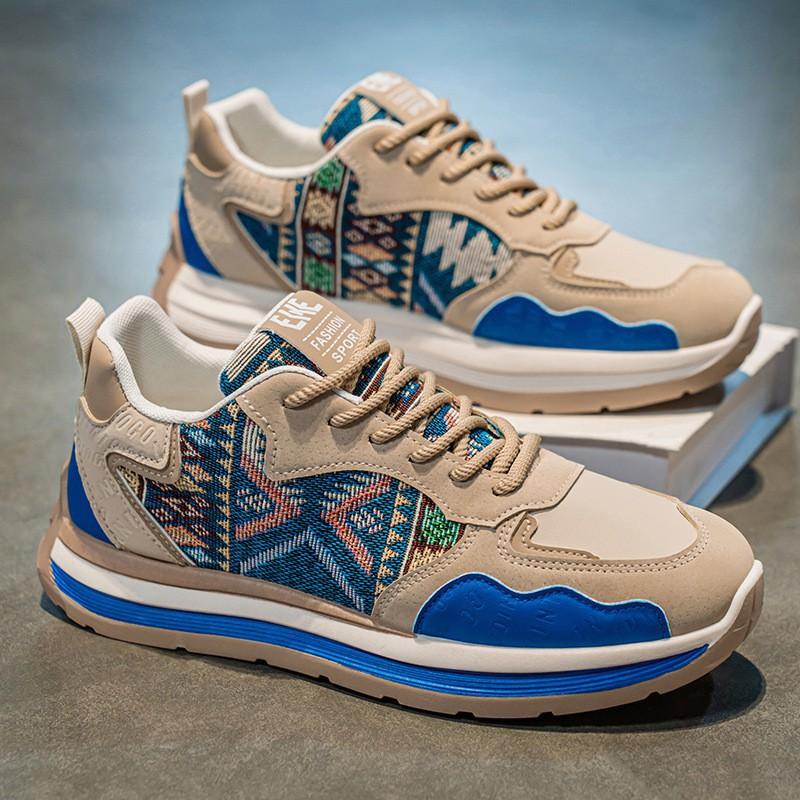 

Men s Shoes New Breathable Teen Fashionable All-matching Platform Sole Sneakers Casual Running Daddy 43