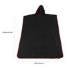 Surf Poncho Changing Towel with Hood Microfiber Beach Blanket Bath Towel Swim Towel Wetsuit Beach Poncho for Adults