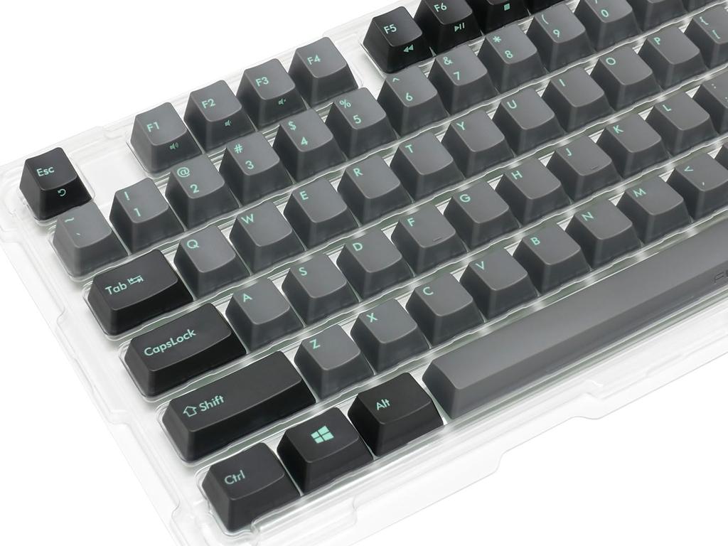 FILCO PBT molded keycap set ASAGI x Gray 2 tone Keycap set Majestouch replacement 108 keys Japanese layout No kana Key puller included FKCS108AGP2Z
