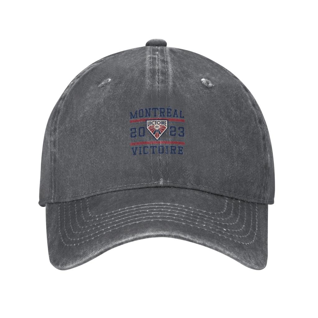 Montreal Victoire PWHL Logo Vintage Outdoor Ochrona przed Słońcem Czapka z daszkiem Składana Miłośnicy Sportu Casquette